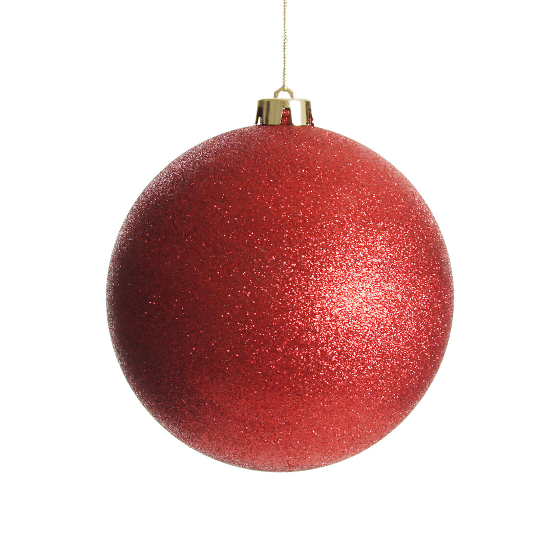 Red Jumbo Shatterproof Christmas Bauble Decoration