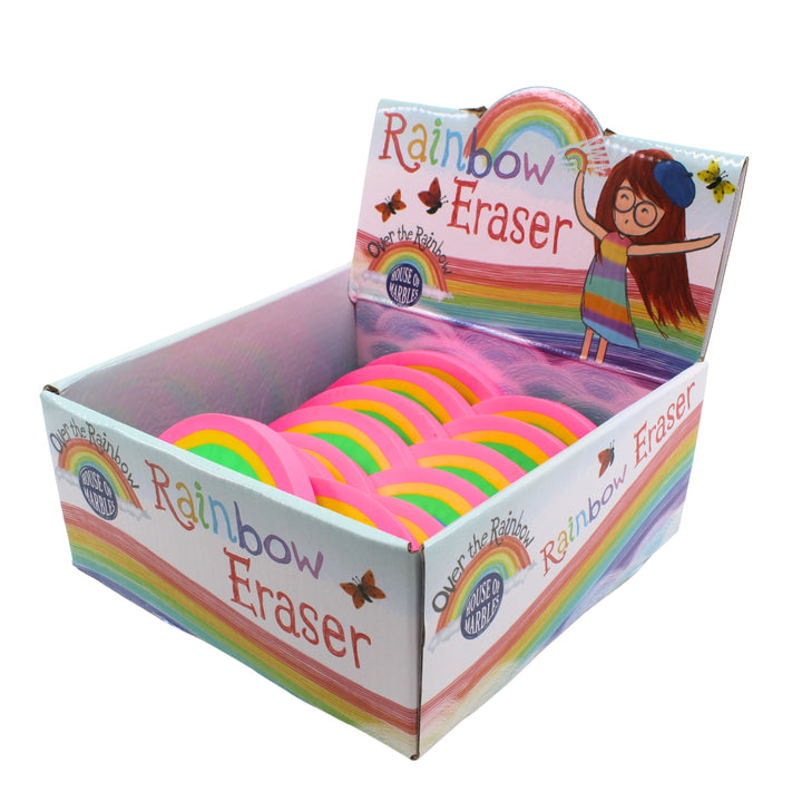 Rubber Rainbow Eraser