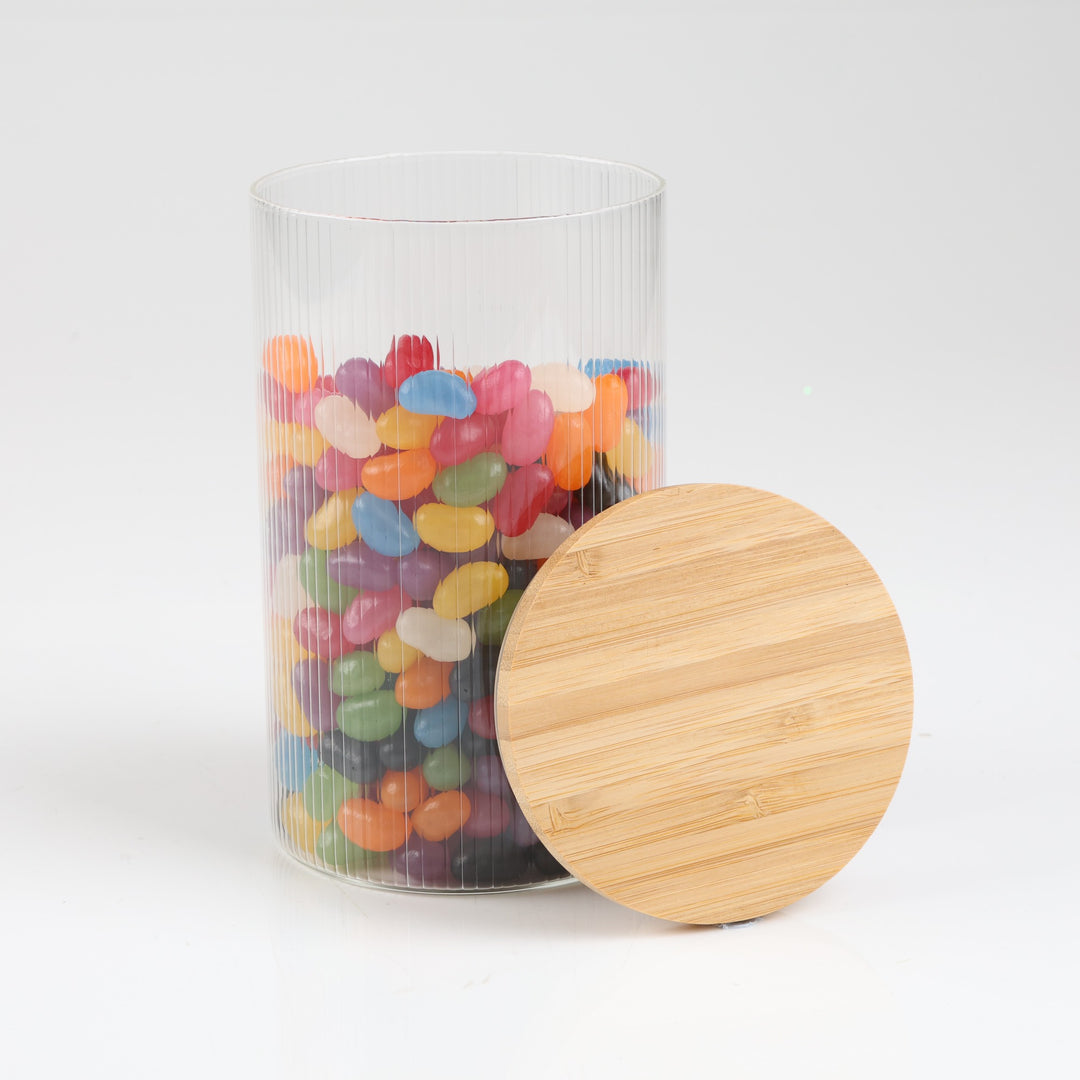 Personalised Treat Jar with Wooden Lid - One Smart Cookie