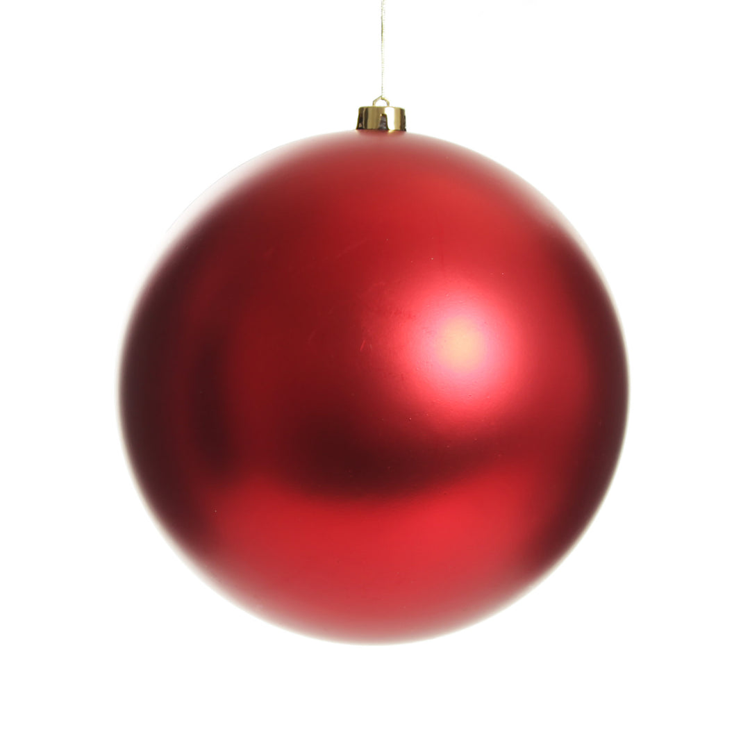 Red Jumbo Shatterproof Christmas Bauble Decoration