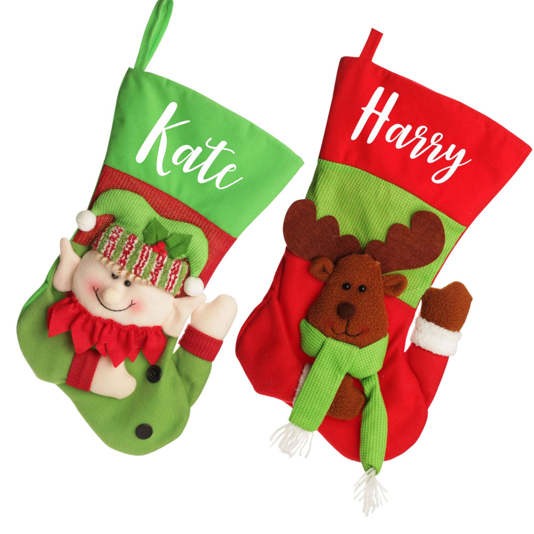 3d Character Christmas Stocking Bundle