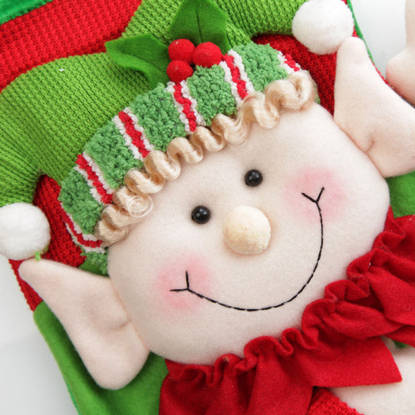 ersonalised 3D Elf Stocking - Detail