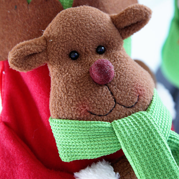Personalised 3D Reindeer Stocking - Lifestyle