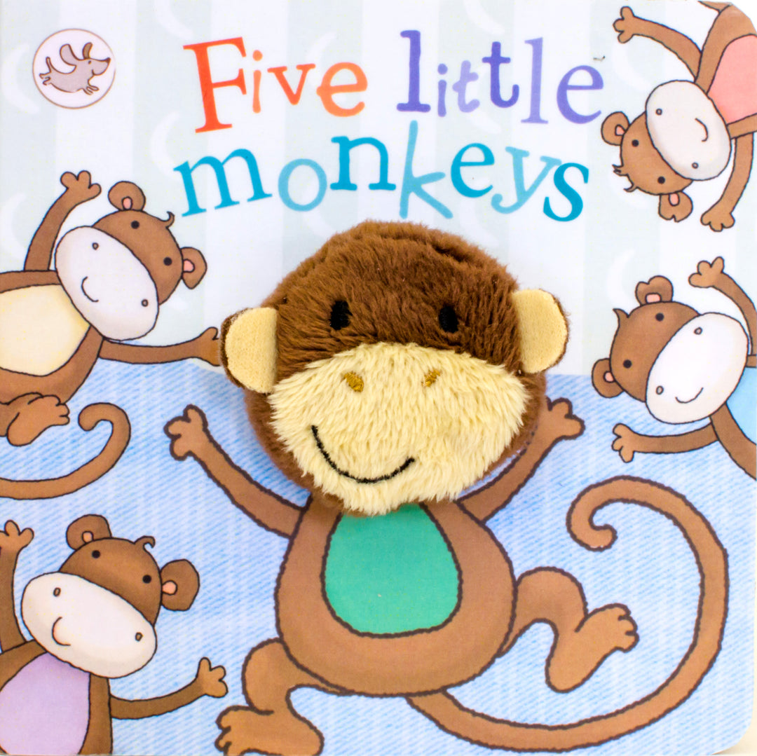 Finger Puppet Book - Five Little Monkeys