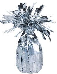 Jumbo Balloon Weight - Silver Foil