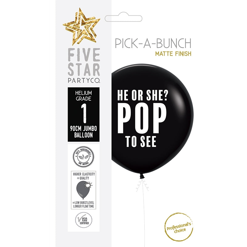 Gender Reveal - He or She POP