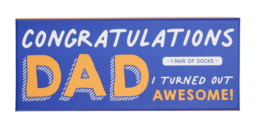 Socks - Mens Congratulations Dad