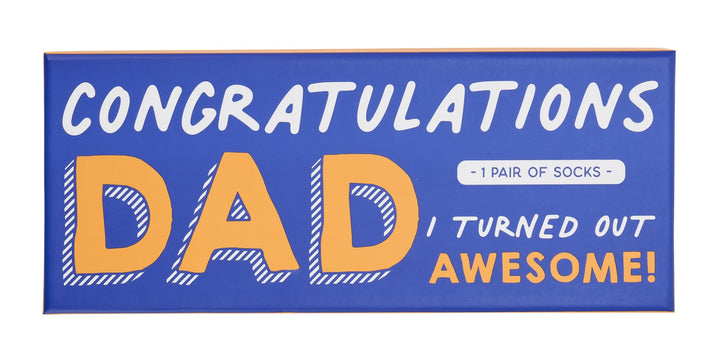 Socks - Mens Congratulations Dad