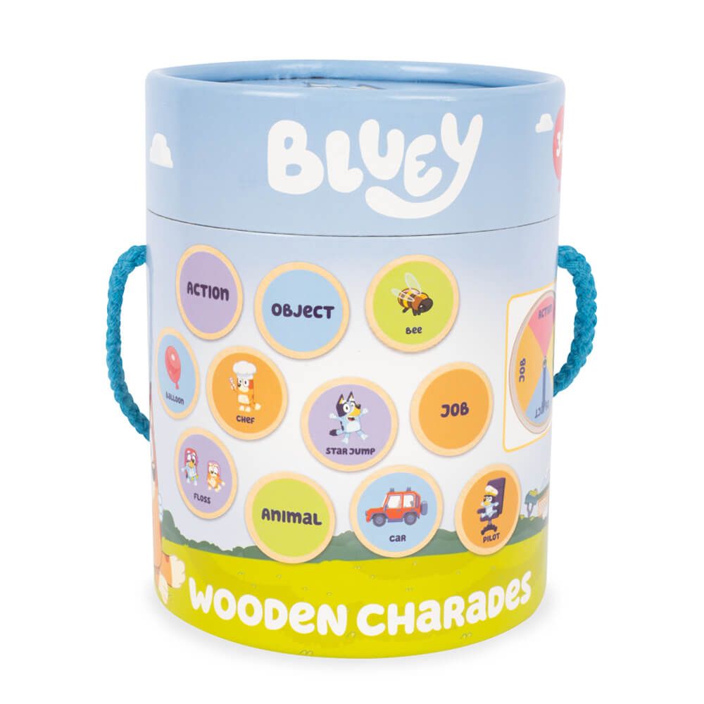 Wooden Bluey Charades