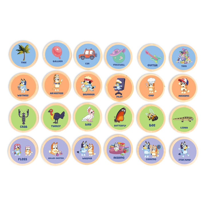 Wooden Bluey Charades