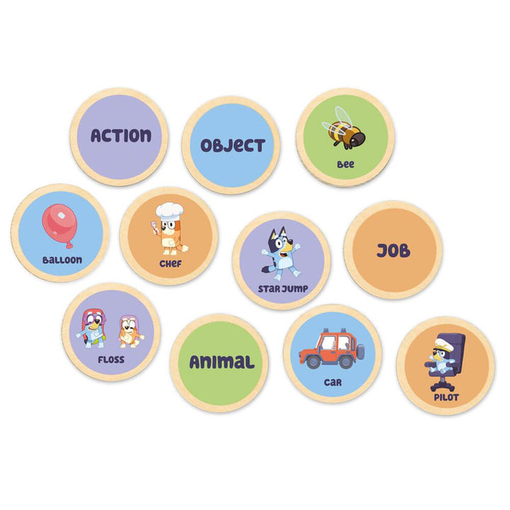 Wooden Bluey Charades