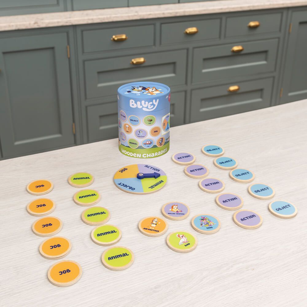 Wooden Bluey Charades