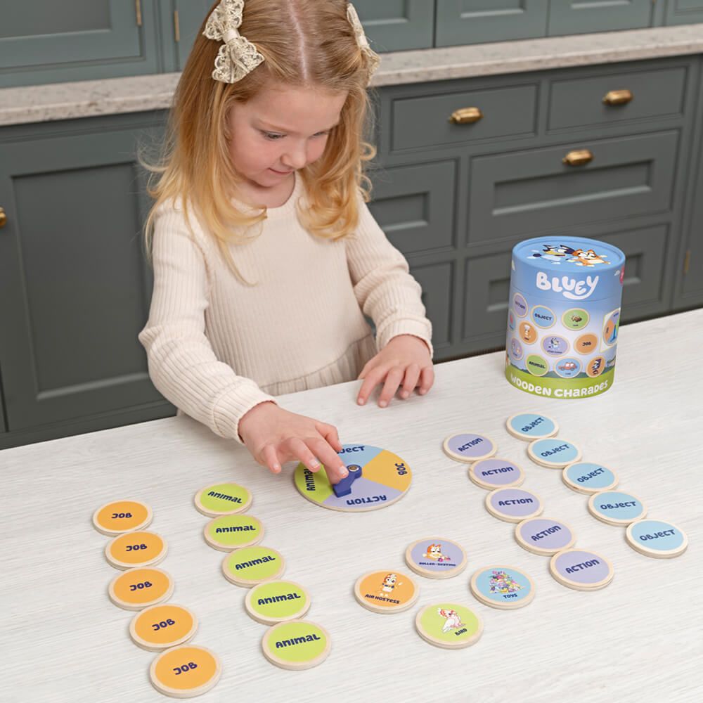 Wooden Bluey Charades