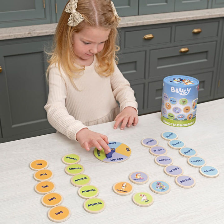 Wooden Bluey Charades