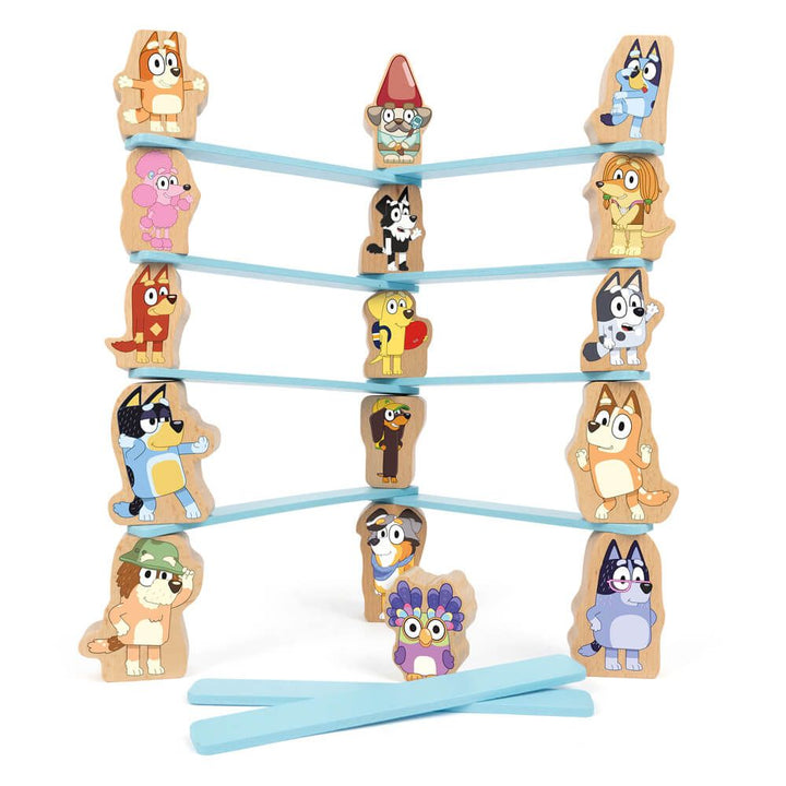 Wooden Bluey Stacking Game