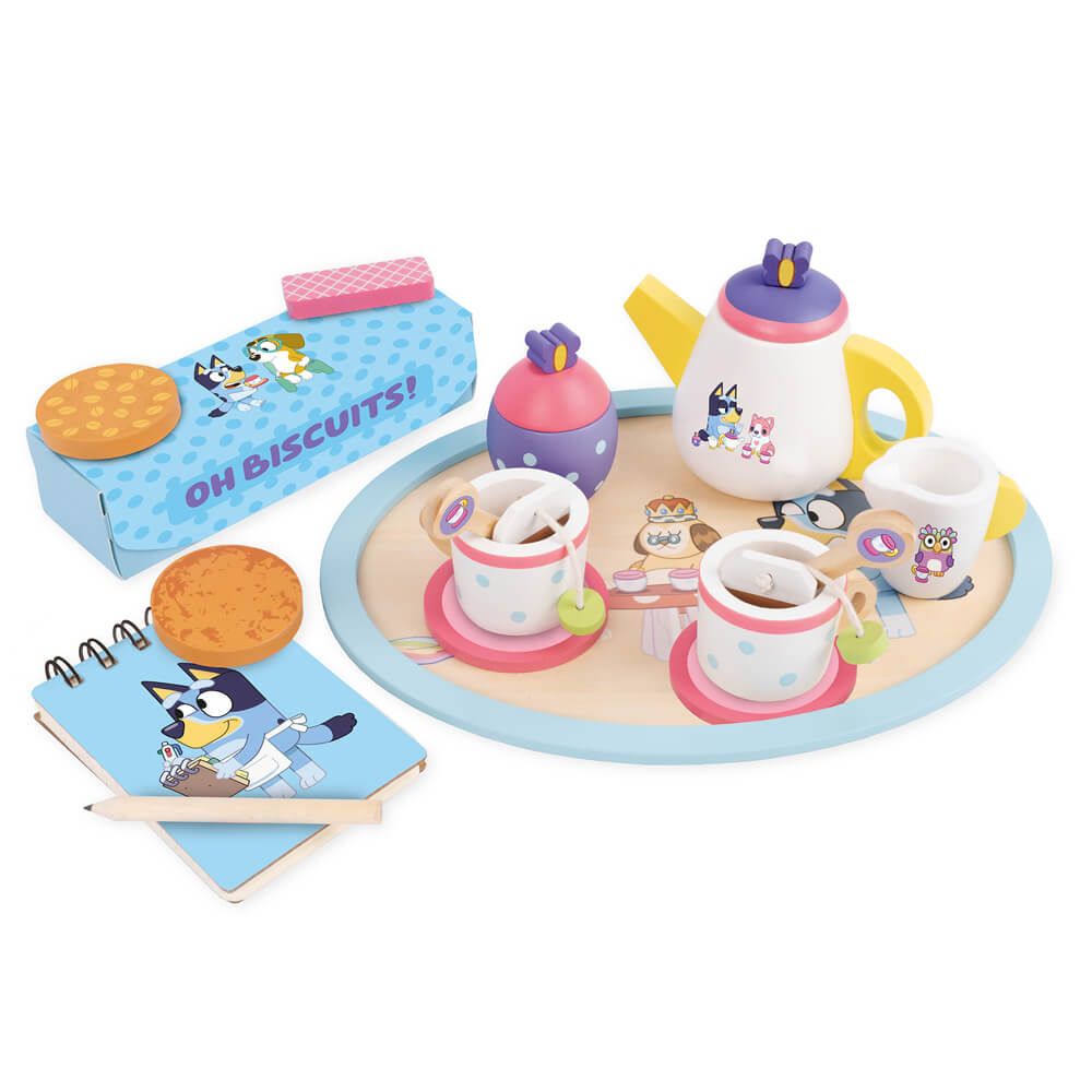 Wooden Tea Party Set