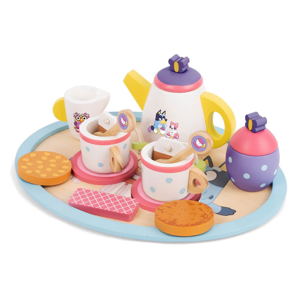 Wooden Tea Party Set