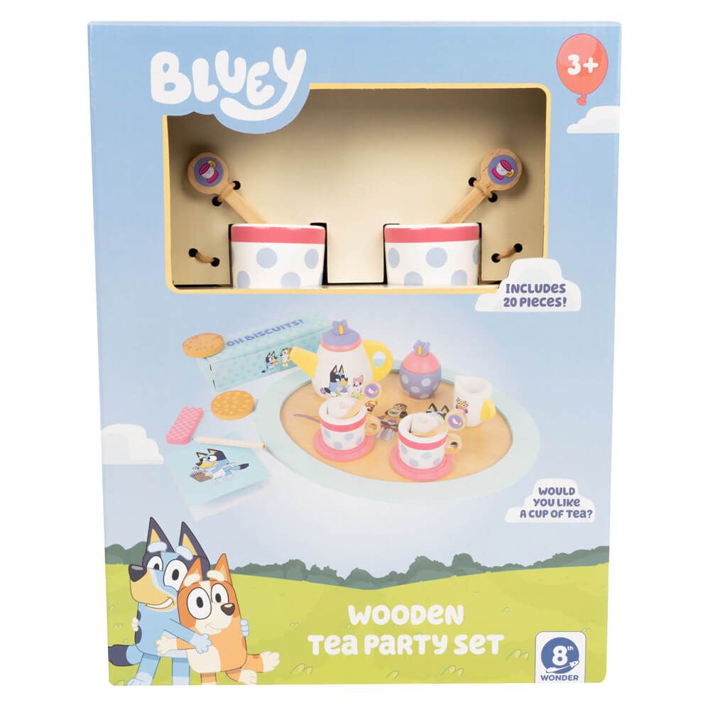 Wooden Tea Party Set