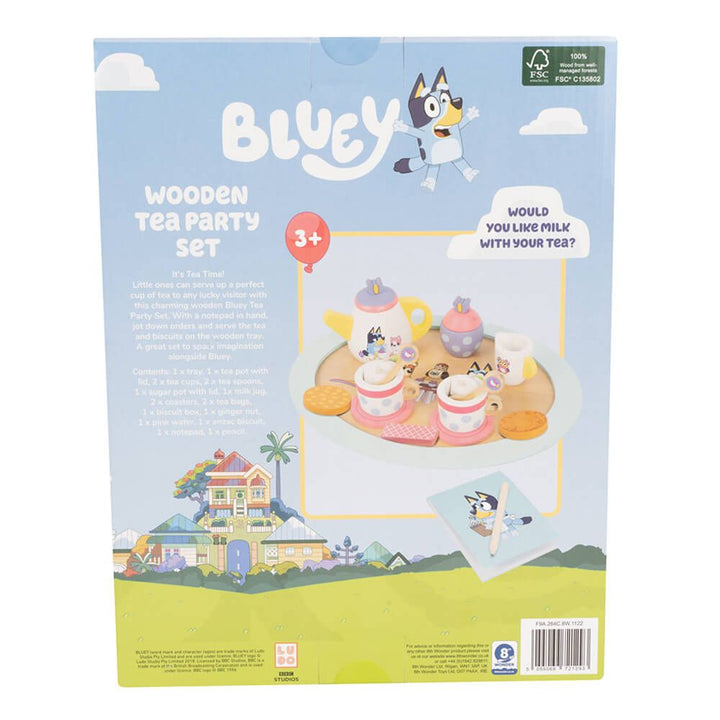 Wooden Tea Party Set