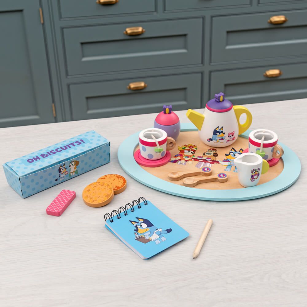 Wooden Tea Party Set