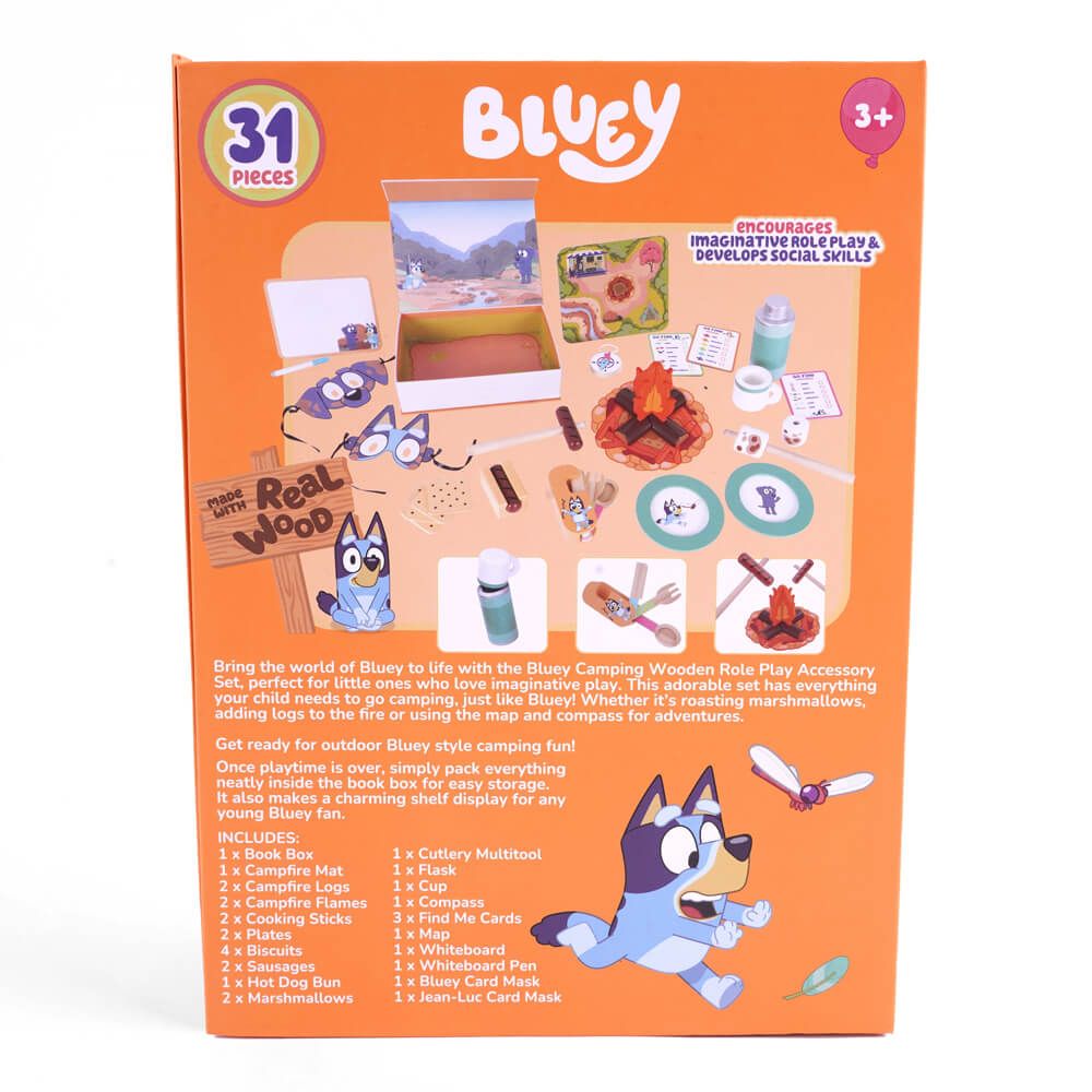 Role Play Book Bluey Camping