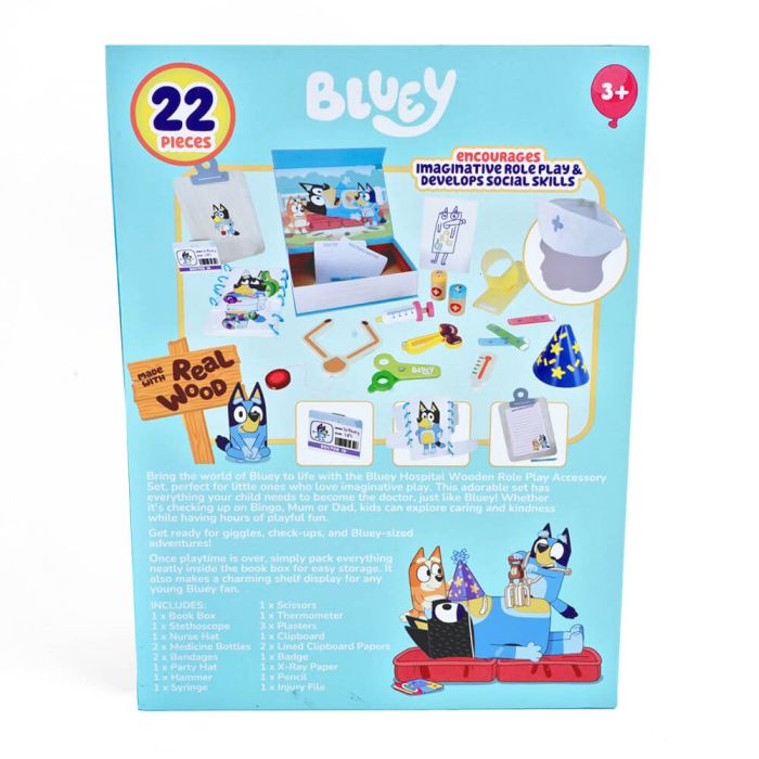 Role Play Book Bluey Hospital