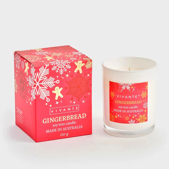 Gingerbread Christmas Candle 230g