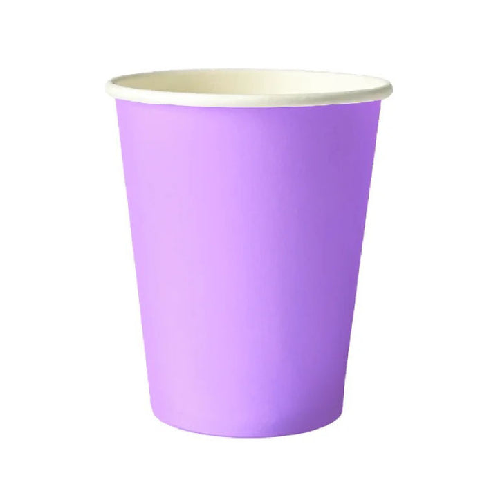 Light Purple Paper Cups - Pack of 12
