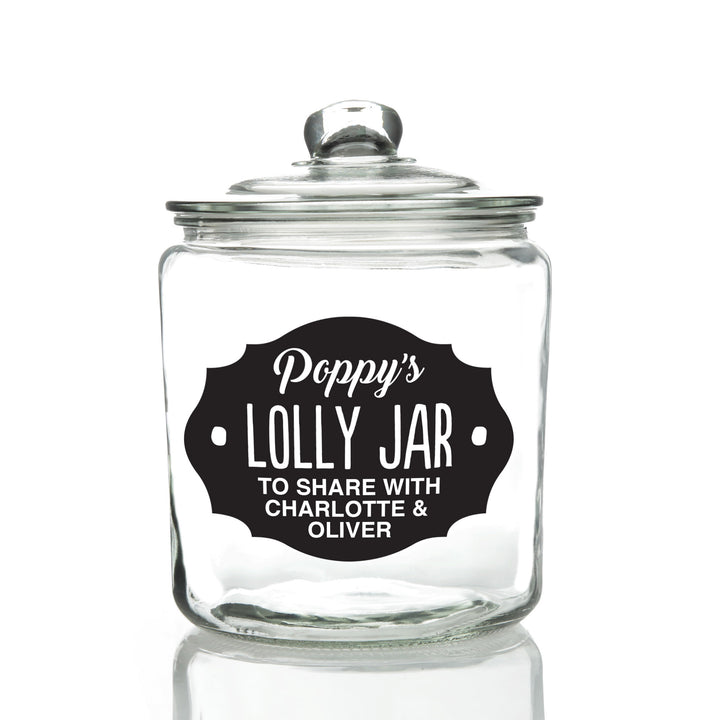 Personalised To Share Large Lolly Jar