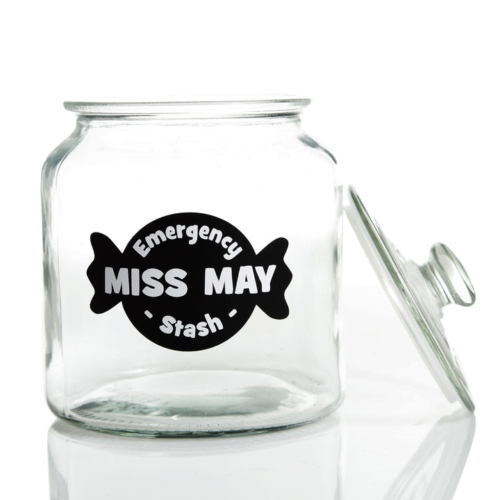 Personalised Lolly Jar - Emergency Stash