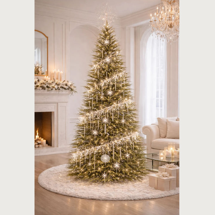 Princess Icicle Spiral Tree Fairy Light Set