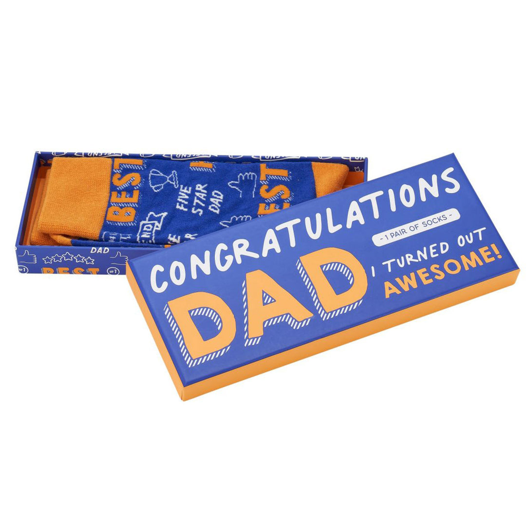 Socks - Mens Congratulations Dad