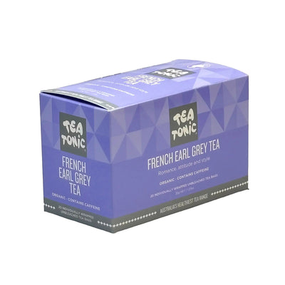 Tea Tonic French Earl Grey Tea - 20 Teabags Box