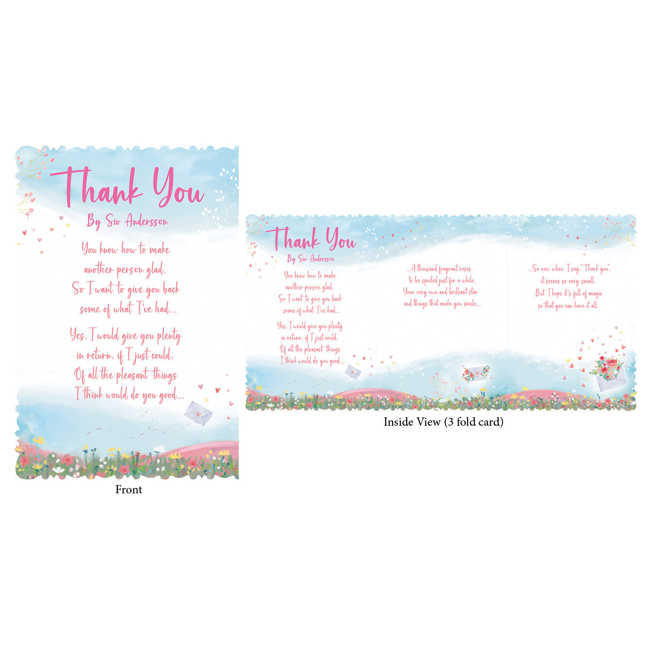 A Grateful Heart – Thank You Card