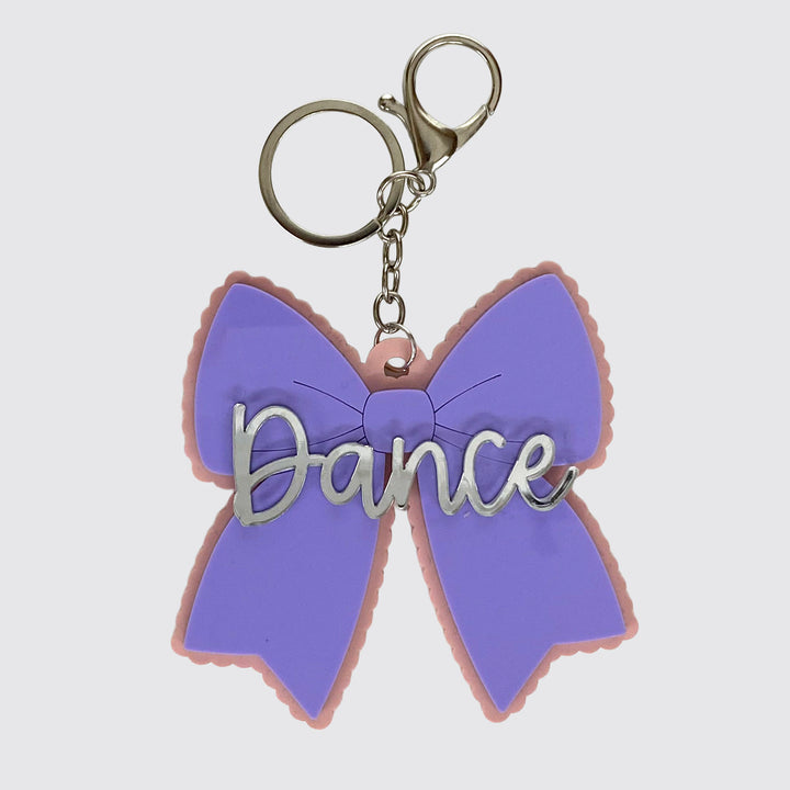 Acrylic Bow Keychain - Dance Edition 