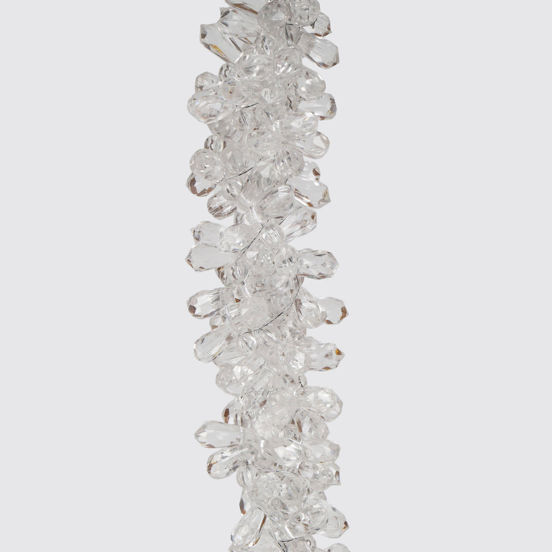 Arcylic Crystal Icicle Drop Tree Decoration - 33cm