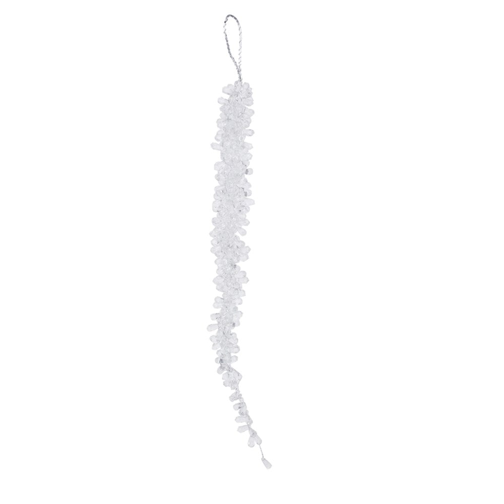 Acrylic Crystal Icicle Drop Tree Decoration - 33cm