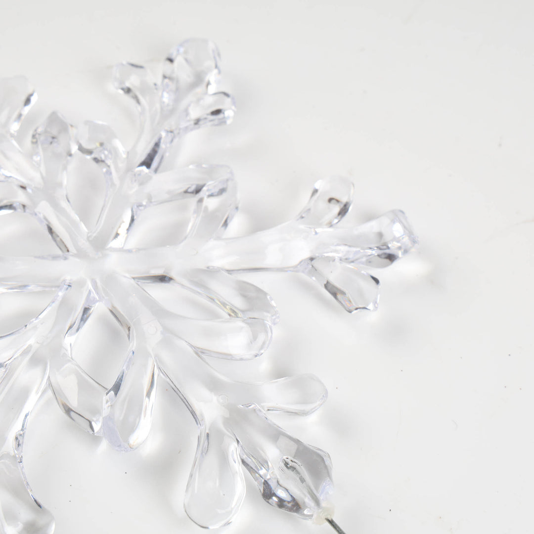 Acrylic Snowflake Pick - 20cm