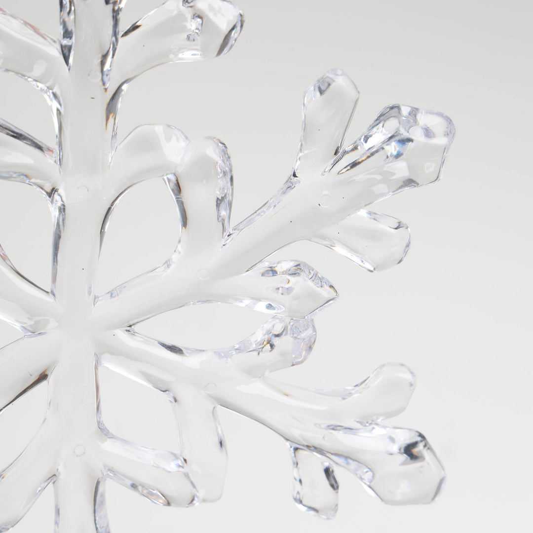 Acrylic Snowflake Pick - 20cm