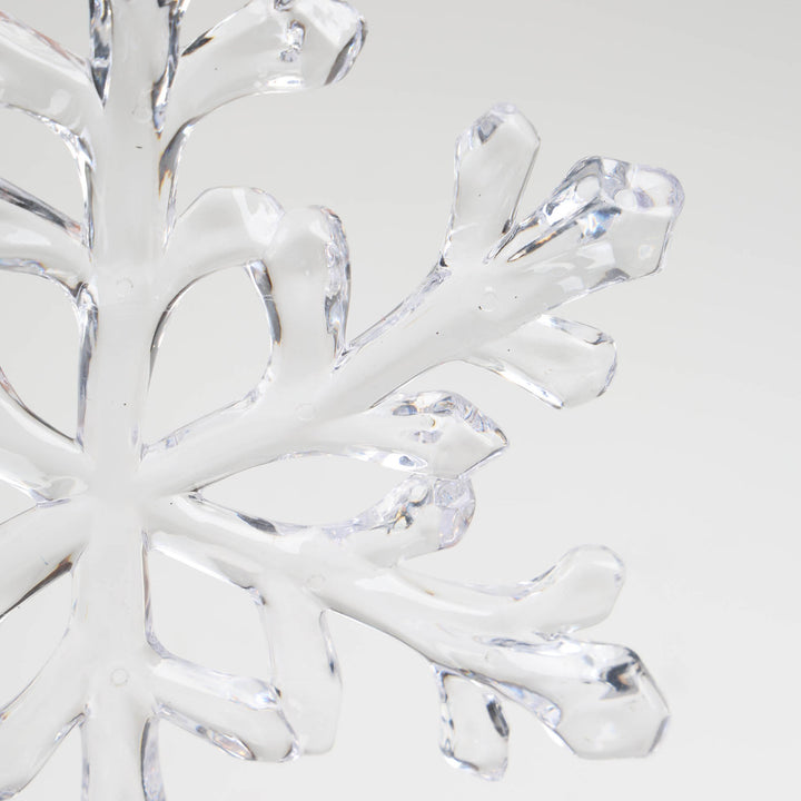 Acrylic Snowflake Pick - 20cm