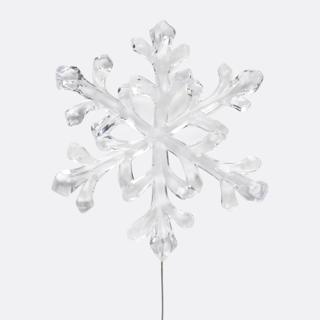 Acrylic Snowflake Pick - 20cm