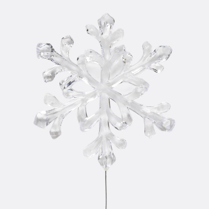 Acrylic Snowflake Pick - 20cm