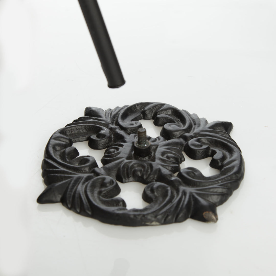 Adjustable Black Christmas Wreath Stand