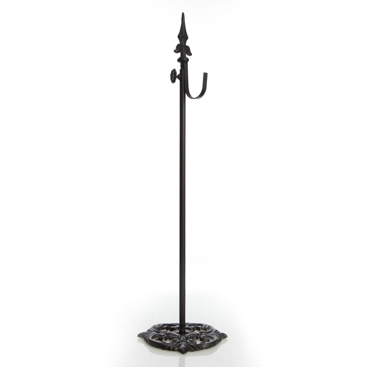 Adjustable Black Christmas Wreath Stand