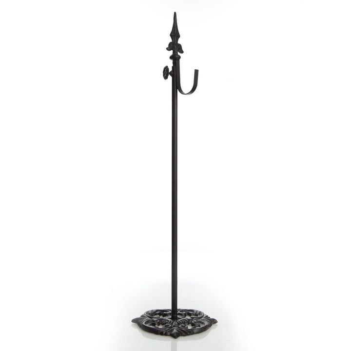 Adjustable Black Christmas Wreath Stand