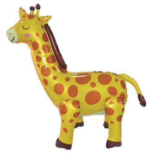 Floor Standing Foil - Airz Giraffe 71cm(h) - Air Only