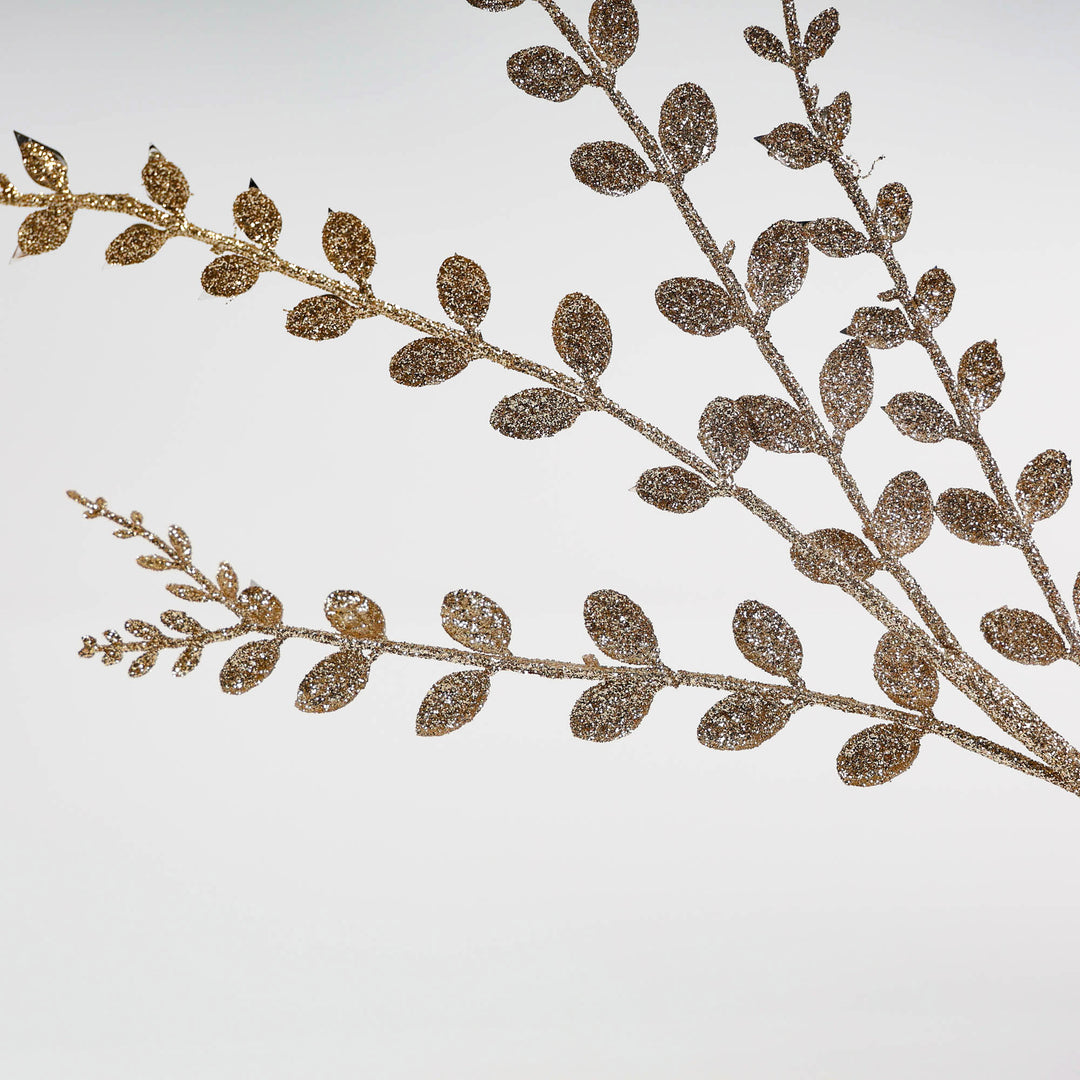 Amber Gold Crystal Stem Spray 56cm (L)