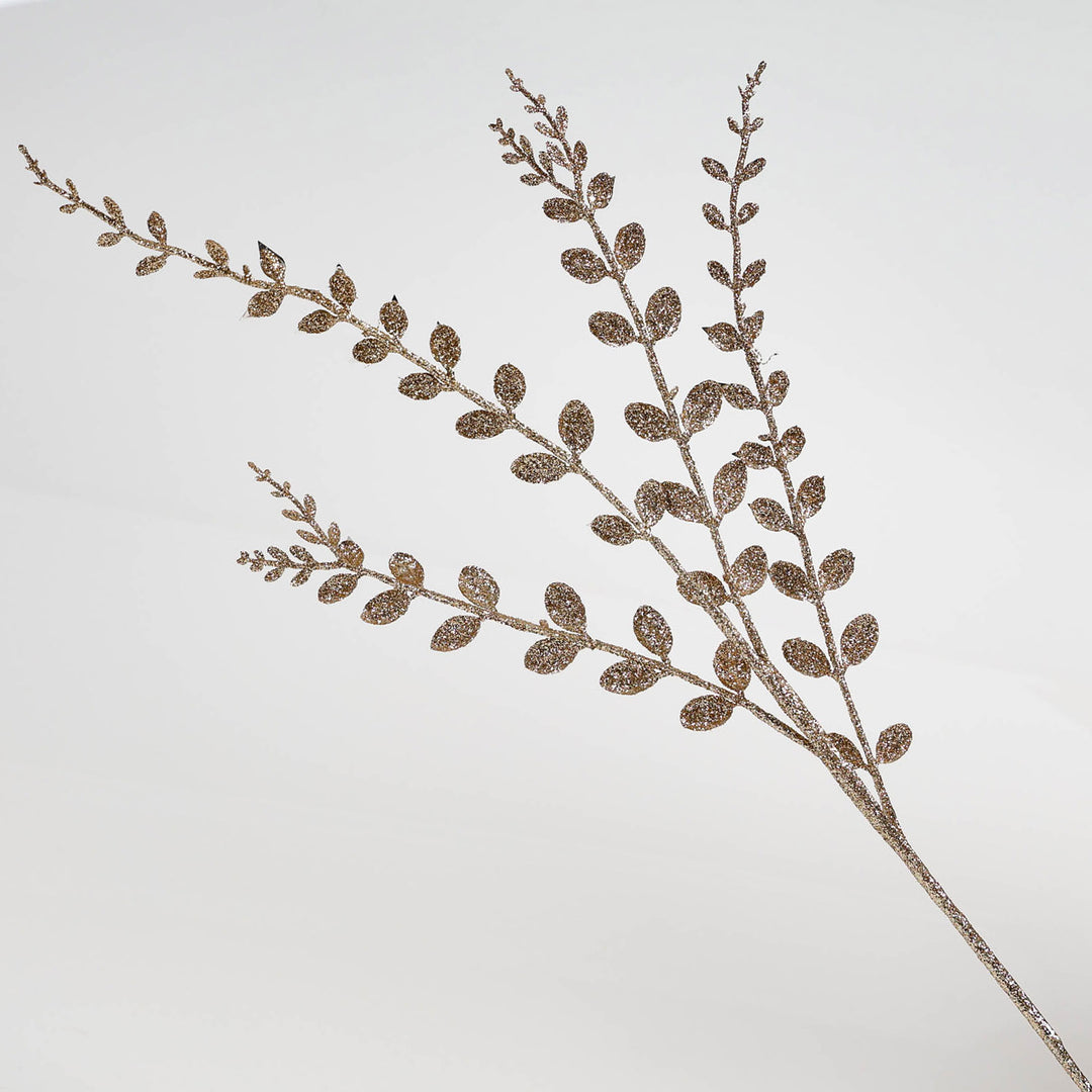 Amber Gold Crystal Stem Spray 56cm (L)