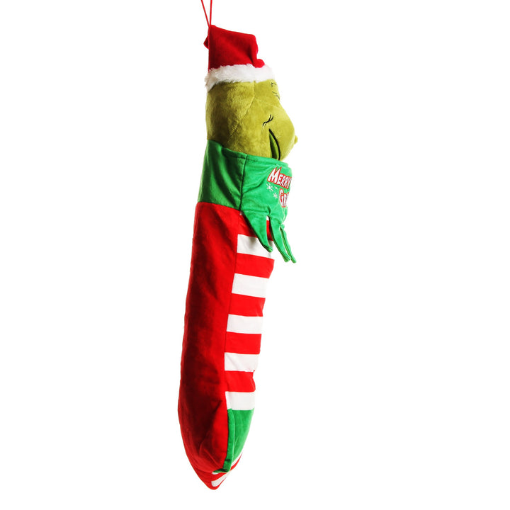 Animated Grinch Christmas Stocking