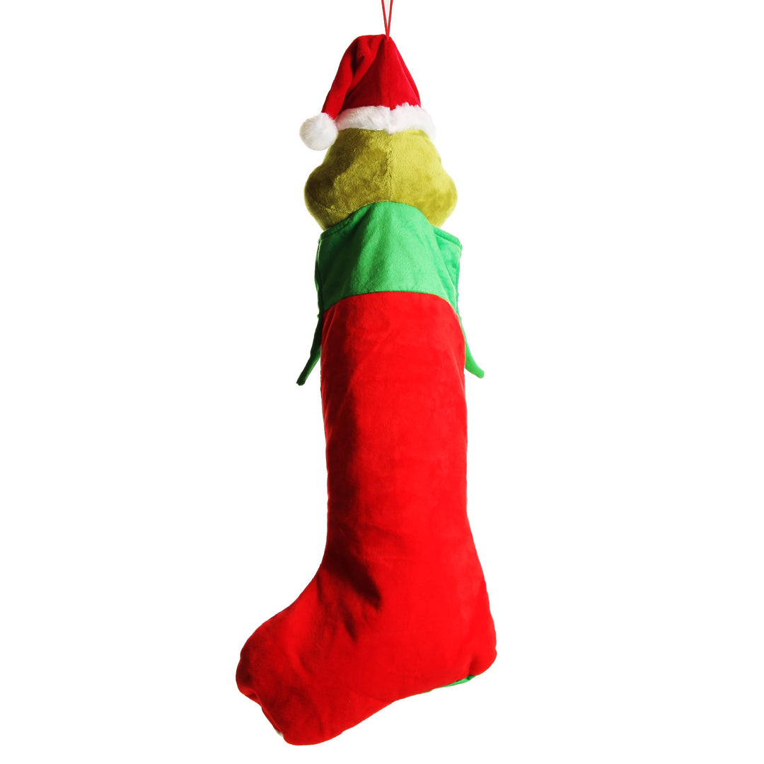 Animated Grinch Christmas Stocking
